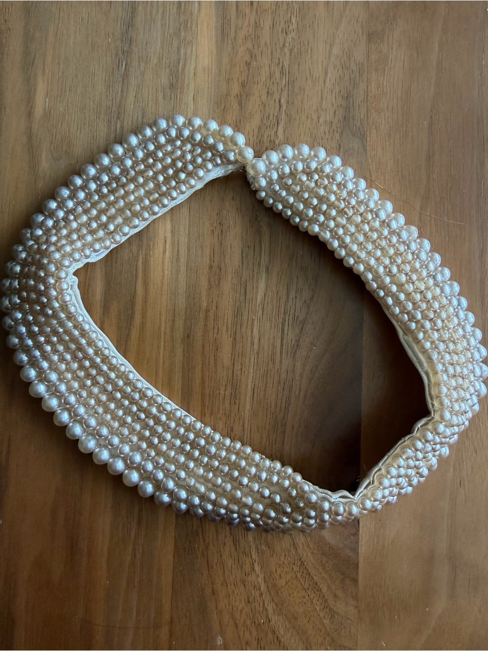 Vintage Pearl Collar
